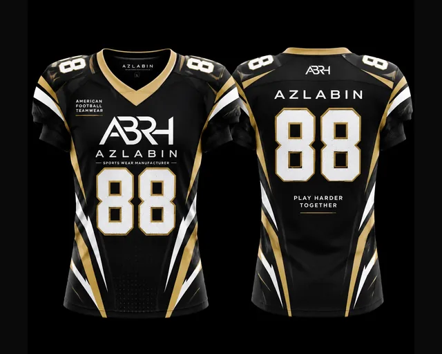 American Football Jerseys manufactured by AZLABIN