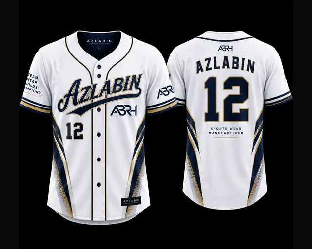 Baseball Jerseys manufactured by AZLABIN