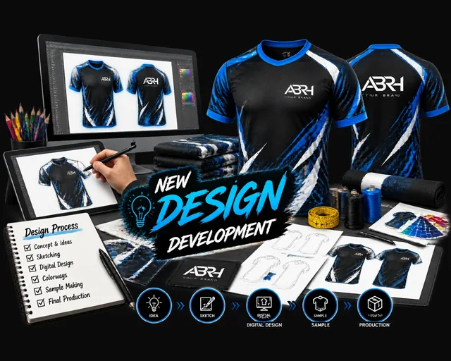 Custom Sportswear Production manufactured by AZLABIN
