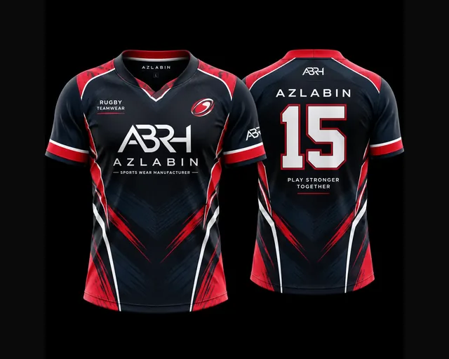 Rugby Jerseys manufactured by AZLABIN