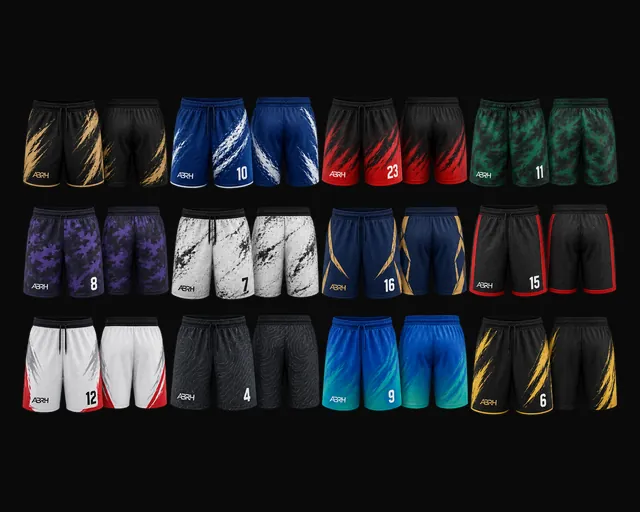 Sublimated Shorts manufactured by AZLABIN